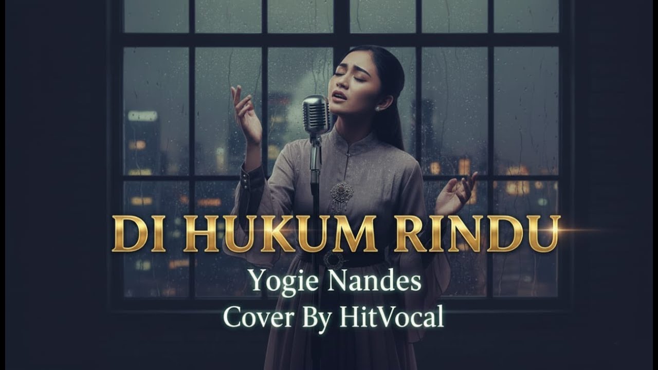 DI HUKUM RINDU - Yogie Nandes - Cover By HitVocal ( LIRIK VIDIO )