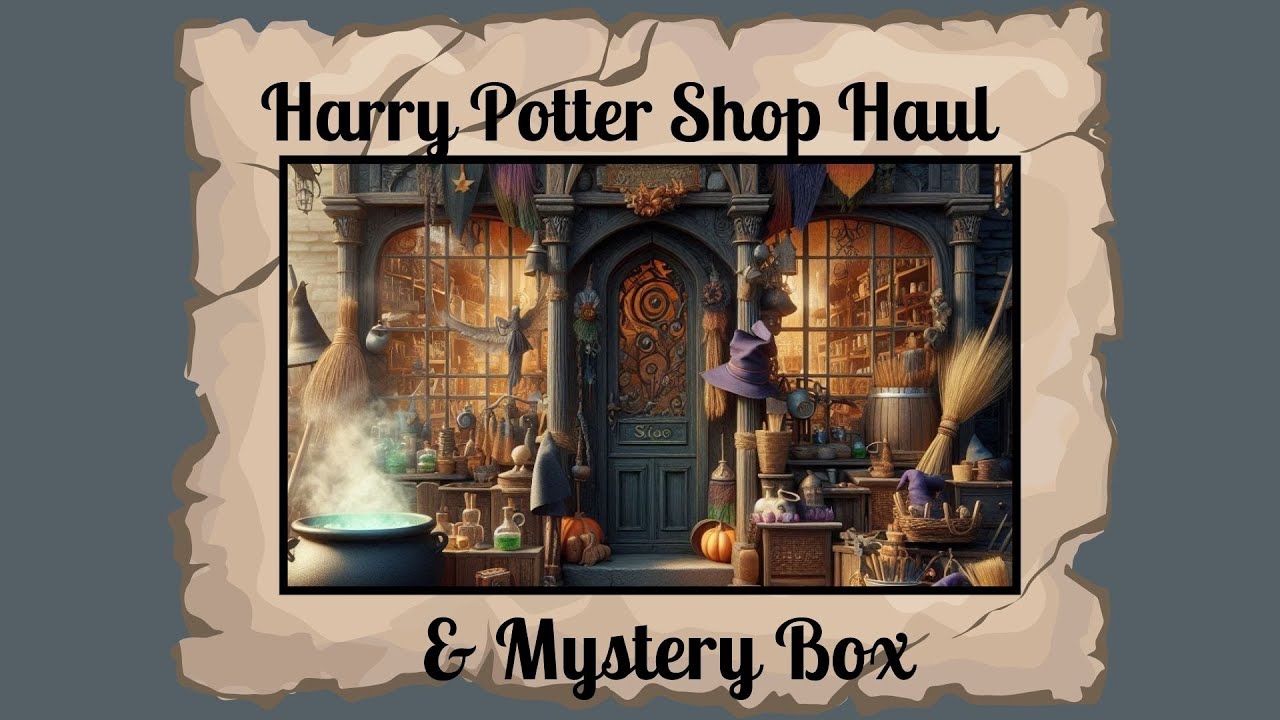 Harry Potter Shop Merchandise Haul & Mystery Box