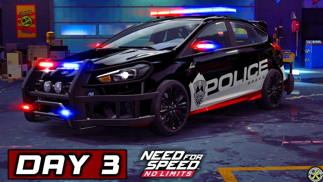 NFS No Limits | Day 3 - 2016 Ford Focus RS | BRAVO