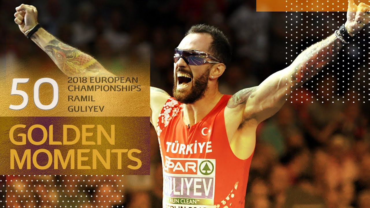 Ramil Guliyev sets a new 200m championships record | 50 Golden Moments