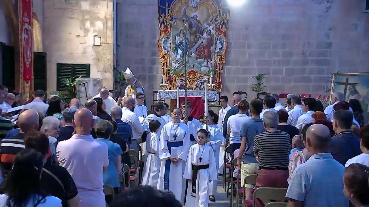 Quddiesa Solenni ta' Radd il-Ħajr immexxija mill-E.T. Mons Isqof Ġorġ Frendo O.P.