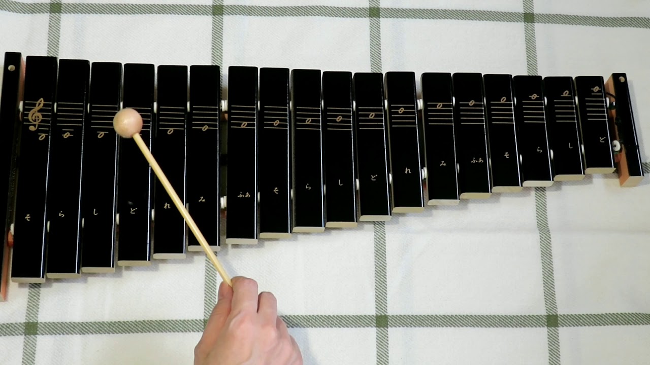 【YAMAHA卓上木琴】ミッキーマウスマーチ