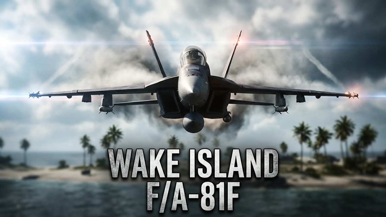 Battlefield 6 F/A-81F Multipurpose Jet Game Play | Wake Island Map Conquest | No Commentary