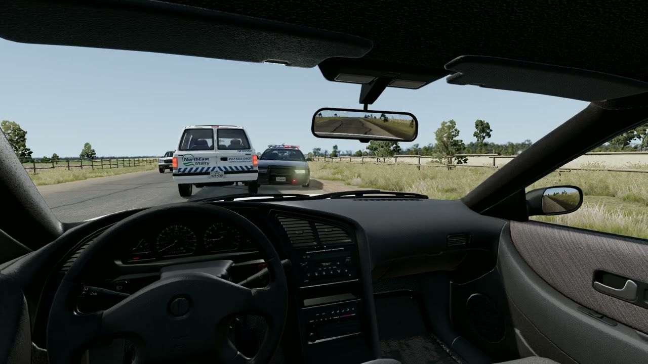 Chilling driving and police destroyed my car