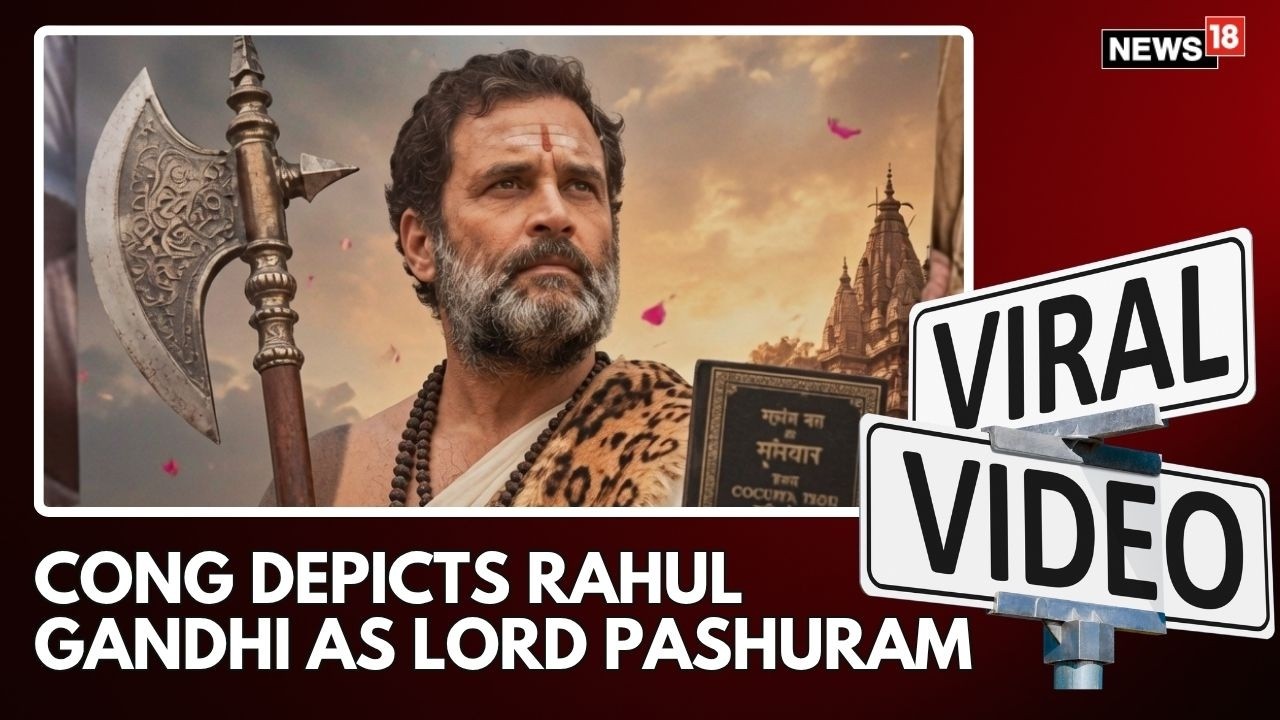 Congress Workers Portray Rahul Gandhi As Lord Parshuram On Poster: BJP Calls It Insult To Hindus