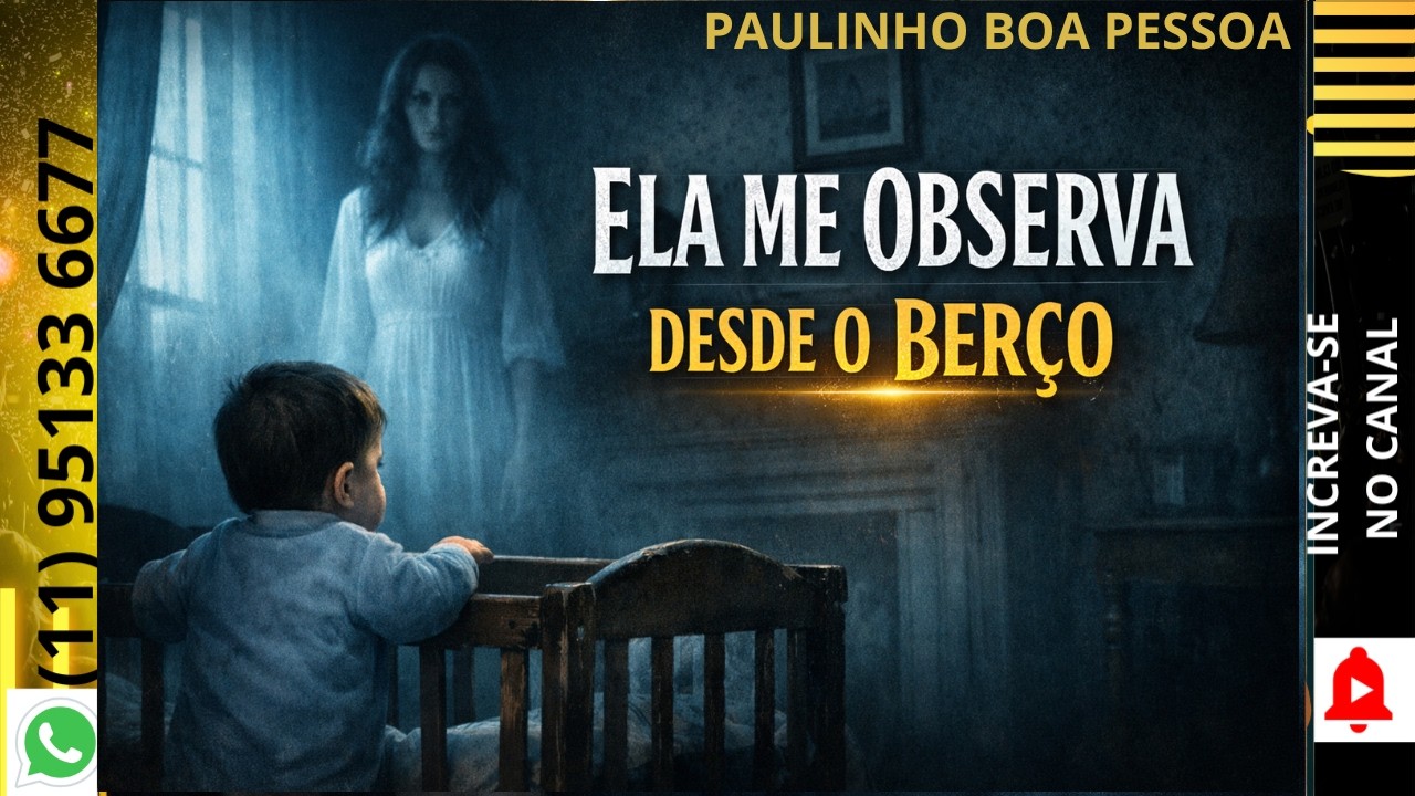 A MULHER DE BRANCO- ME ACOMPANHA DESDE O BERÇO.