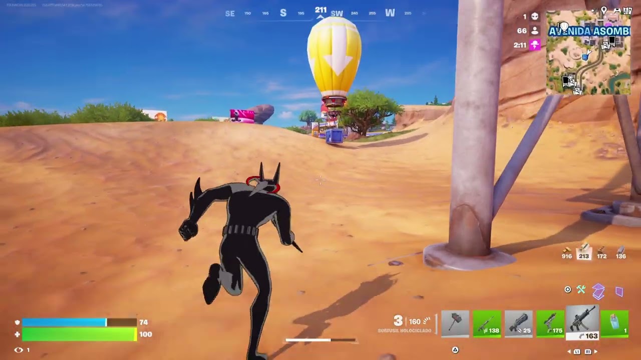 Fortnite en solitario me he quedado en el puesto 37º