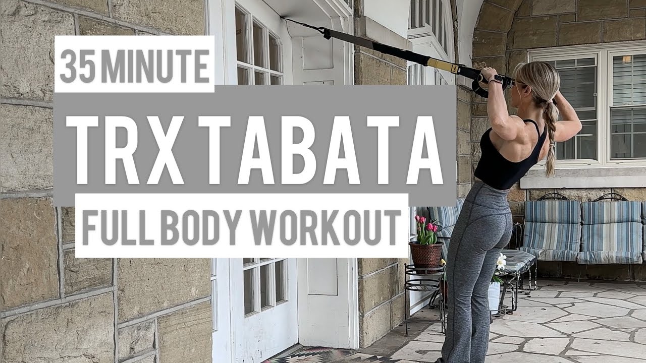 35-минутная тренировка TRX Tabata для всего тела | Силовые и кардиотренировки