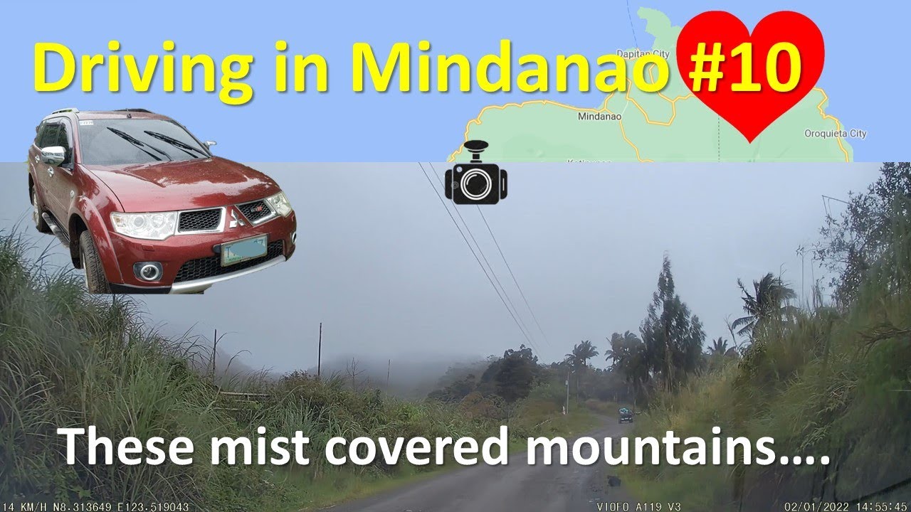 Driving in Mindanao #10... These mist covered mountains..... are a challenging drive