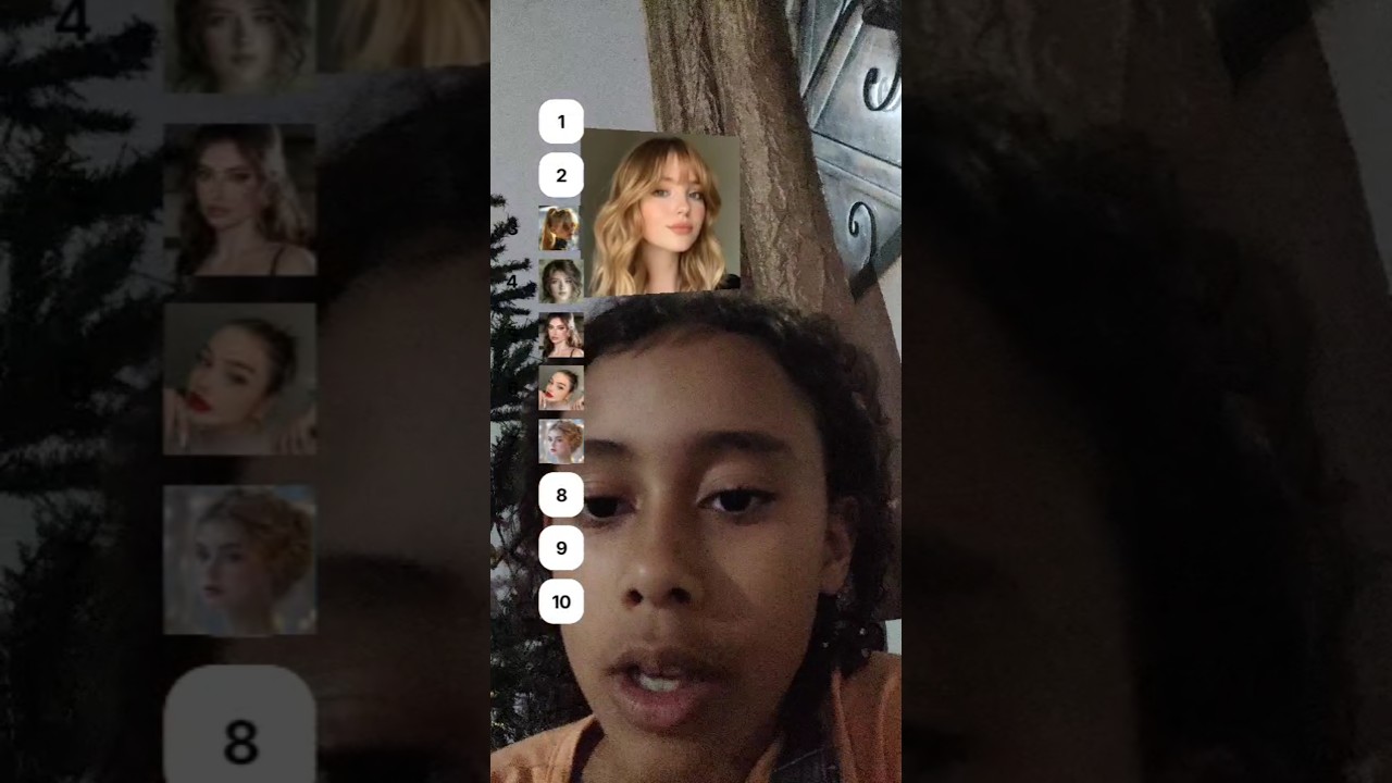 O último cabelo é lindo 