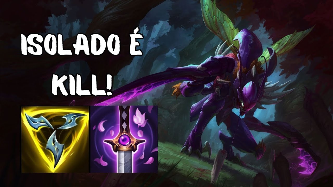 KHA'ZIX WILD RIFT – Isolado é Kill