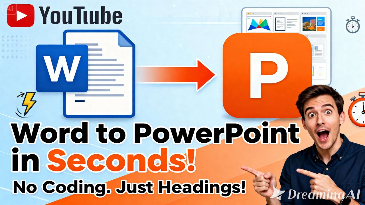 Word to PowerPoint: Don't Copy and Paste, do this Instead.