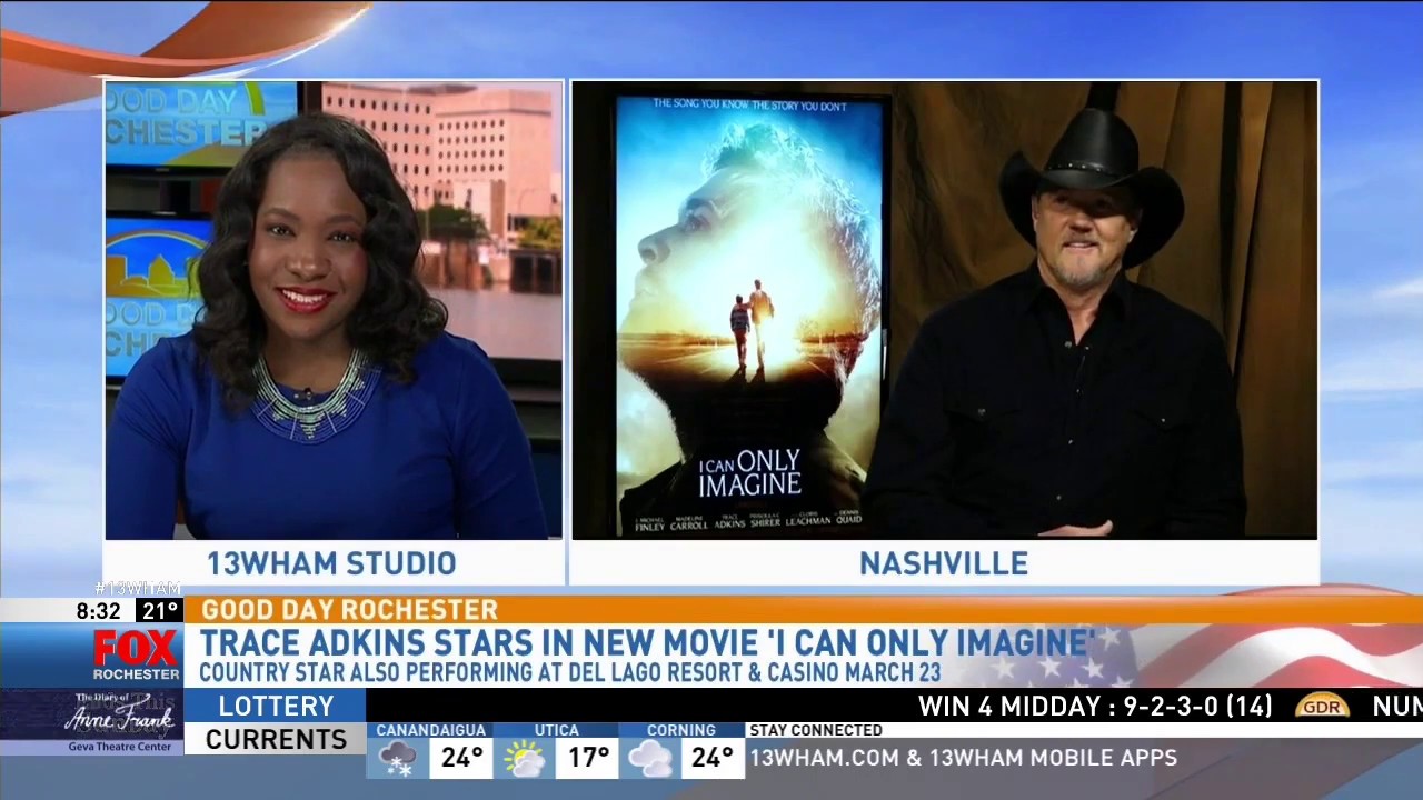 Trace Adkins on Good Day Rochester