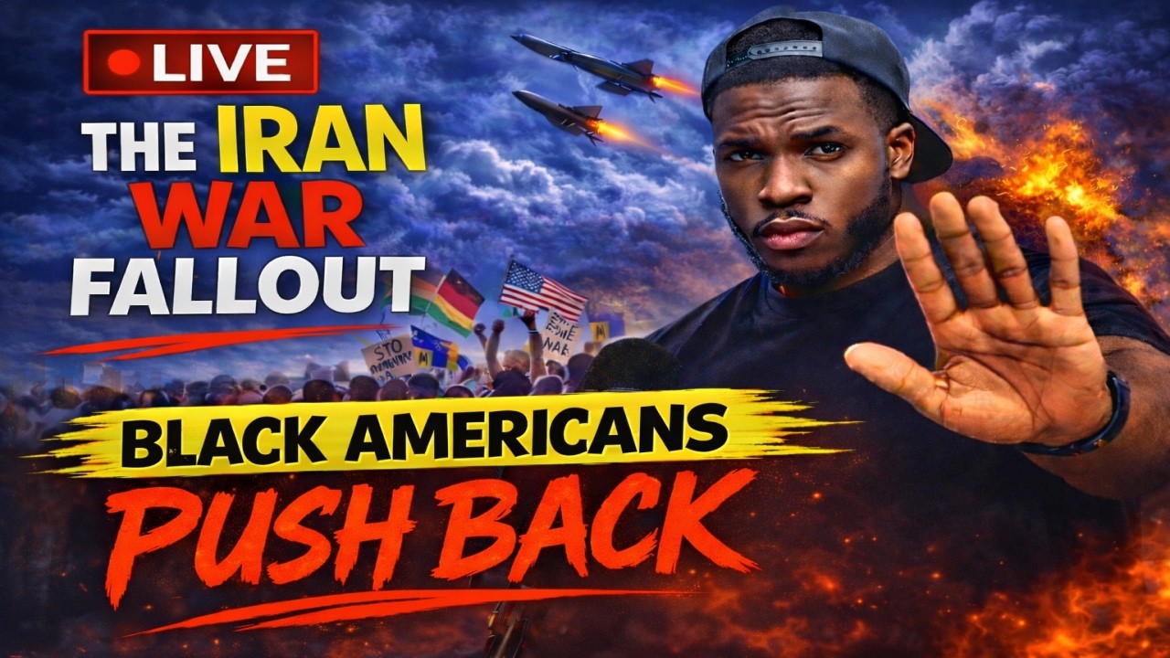 LIVE: The Iran War Fallout — Where Black Americans Stand 👀🇺🇸