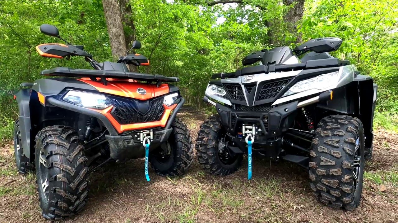 2020 CFMoto CForce 800 vs 600 on the Trails | 2 seat vs 1 seat