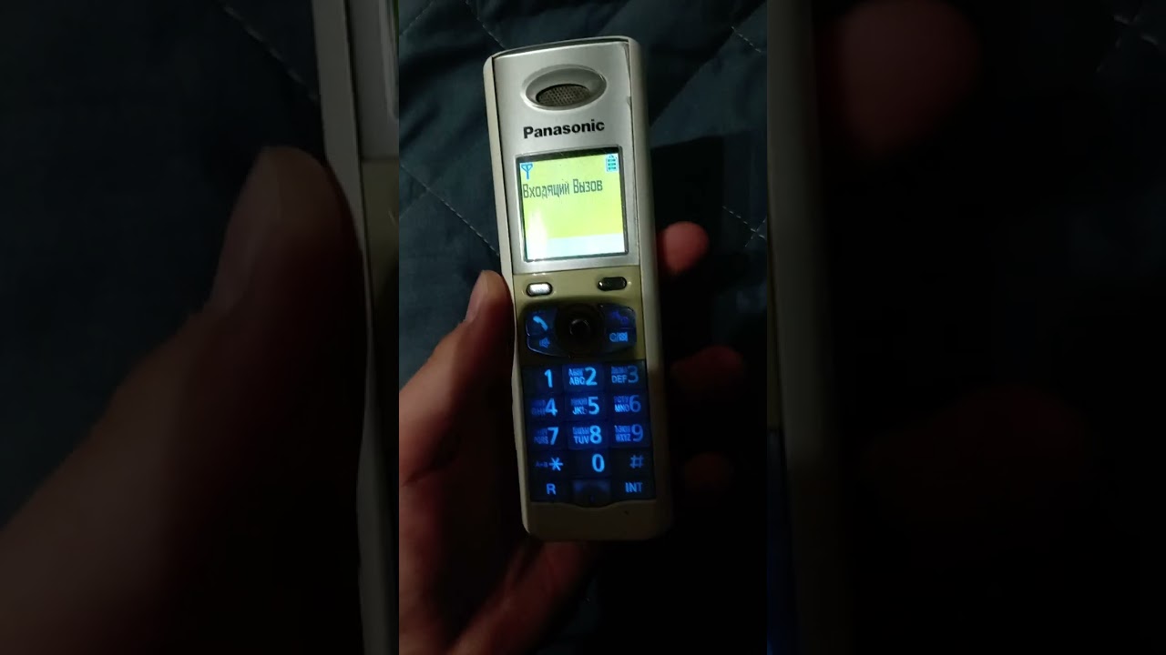 Звонок на домашний телефон Panasonic KX - TGA820RU