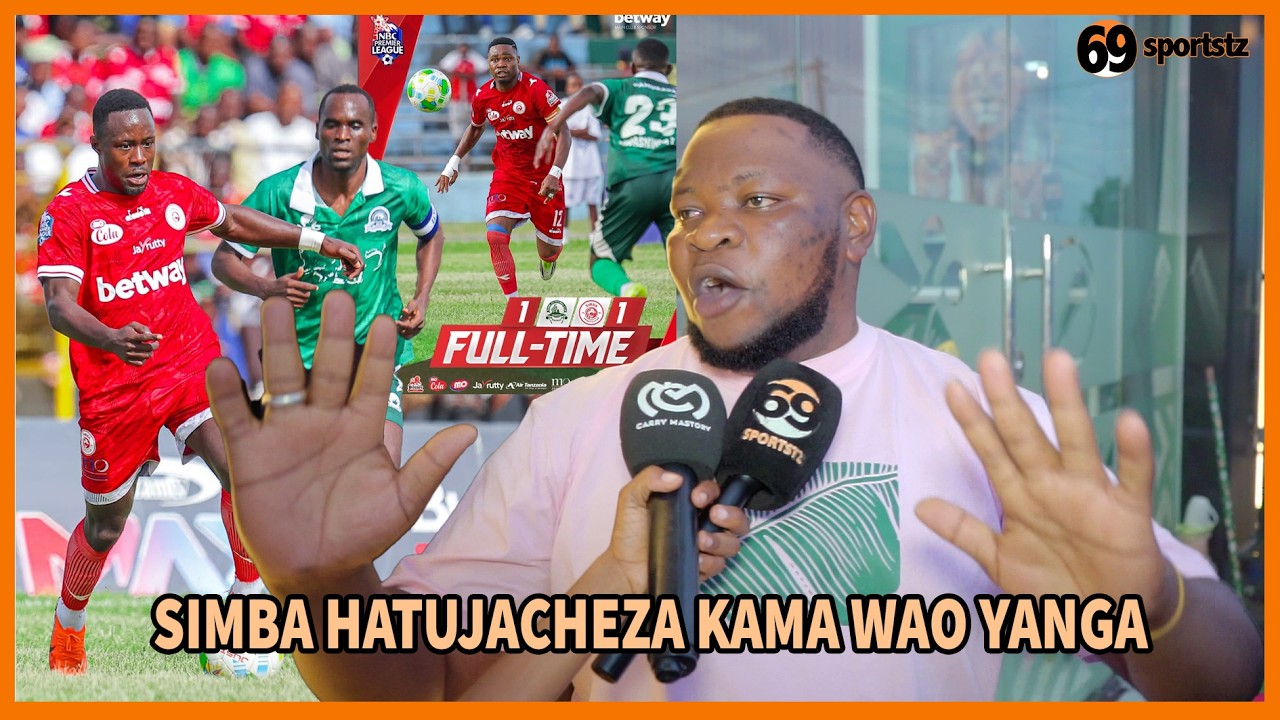 BIG AWAKA VIBAYA KISA SARE YA SIMBA VS PAMBA REFA KATUNYIMA PENATI YETU HALALI MPANZU  KAWA MPYA