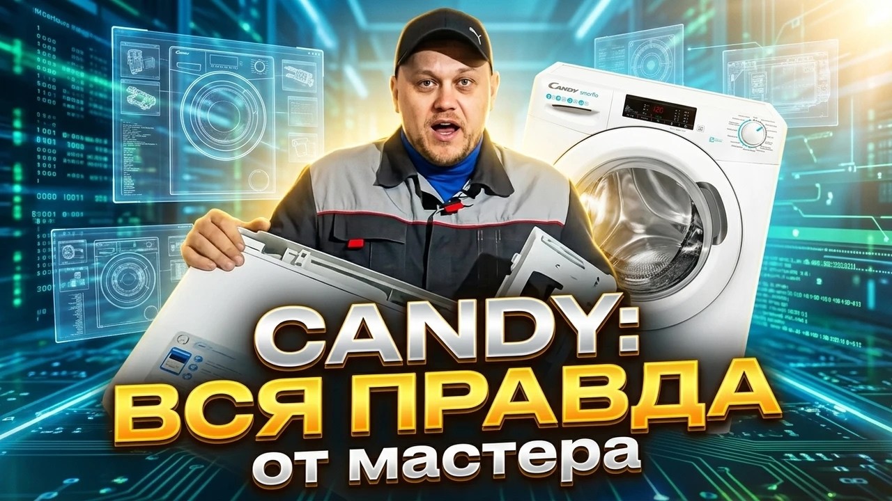 Обзор стиральной машины Candy (Канди). Вся правда: плюсы, минусы, мой вердикт