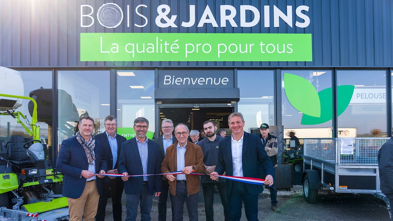 Le showroom Bois & Jardins de Montoy Flanville officiellement inauguré
