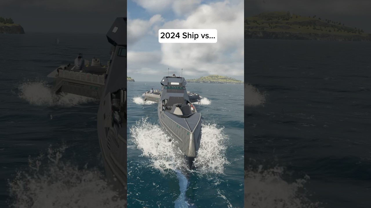 2024 Ship vs 1940 Battleship