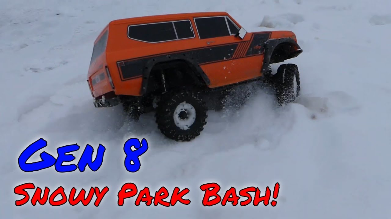 Redcat Gen 8 Park Bash - Fun In The Snow!
