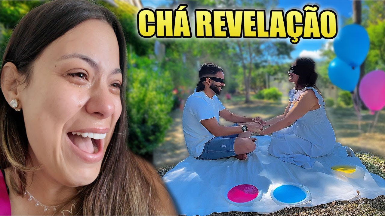 É MENINO OU MENINA? Ela Não Esperava por Essa Surpresa no Chá Revelação! * Chorei | Kathy Castricini