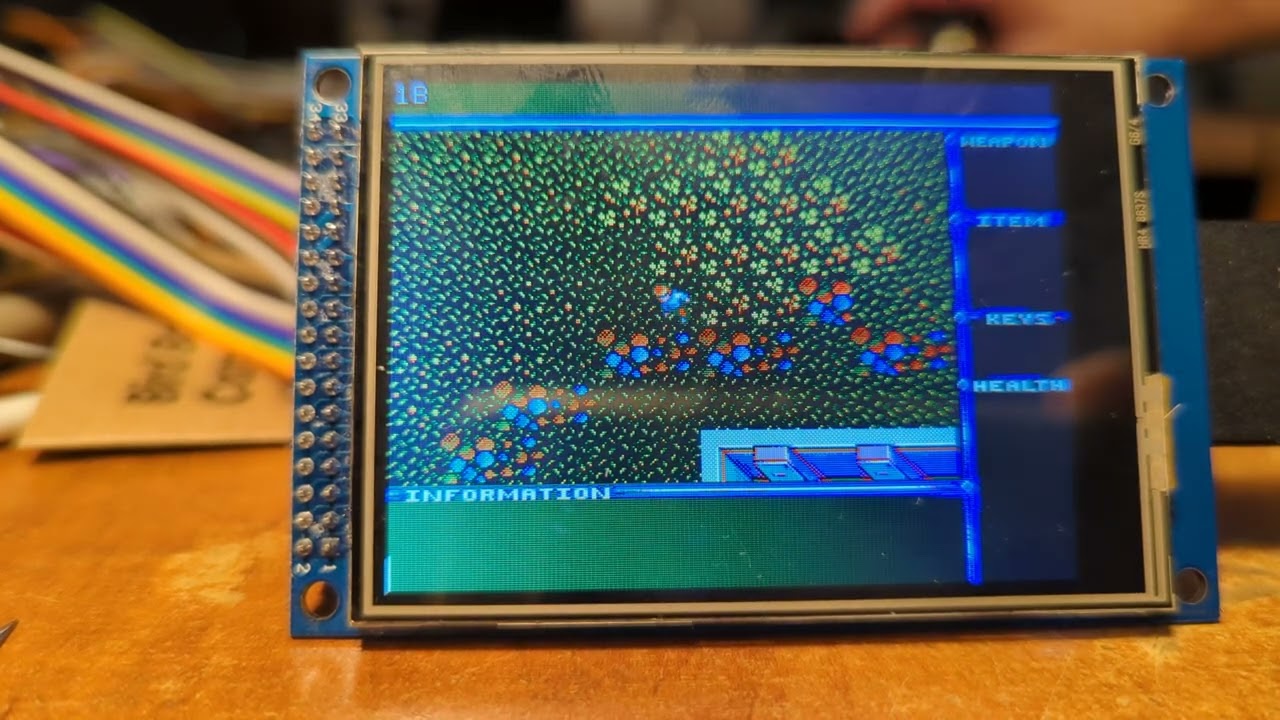 PicoMite MMBasic on a 8-bit parallel ILI9341