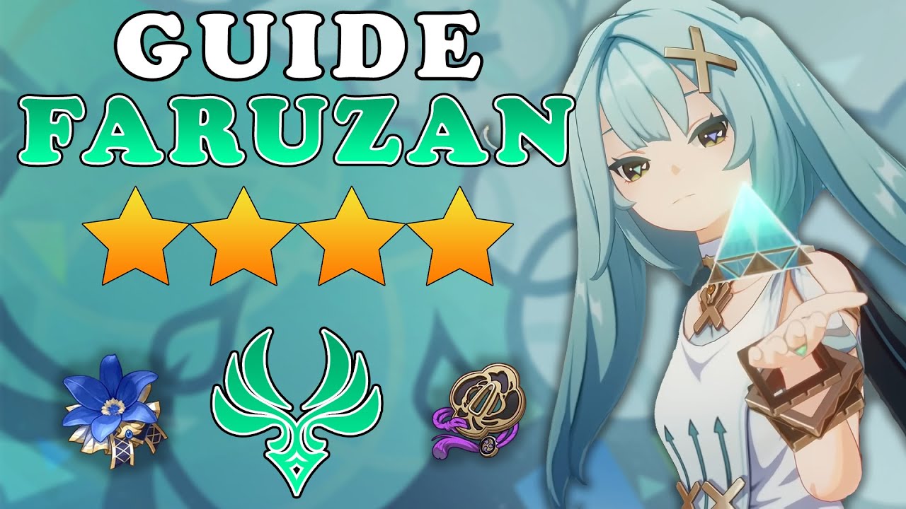 Guide Faruzan : Une très bonne support MAIS... ! Quels artefacts, armes et teams ? | Genshin Impact