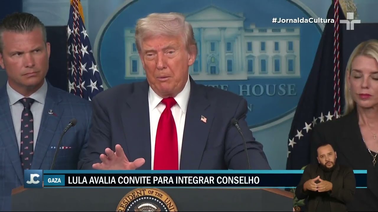 Lula ainda não respondeu ao convite de Trump para integrar novo 