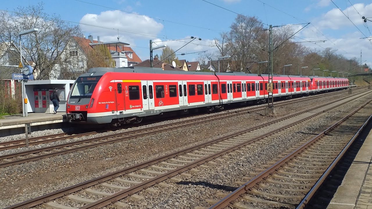 Umleitung der Linien S2 und S3 der S-Bahn Stuttgart(Ostern 2021)