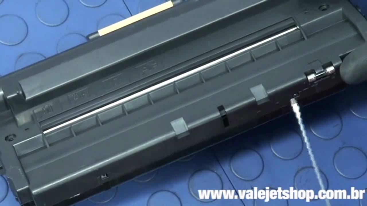 Vídeo Recarga do Toner Xerox PE16 | WorkCentre PE16 - Vídeo Aula Valejet.com