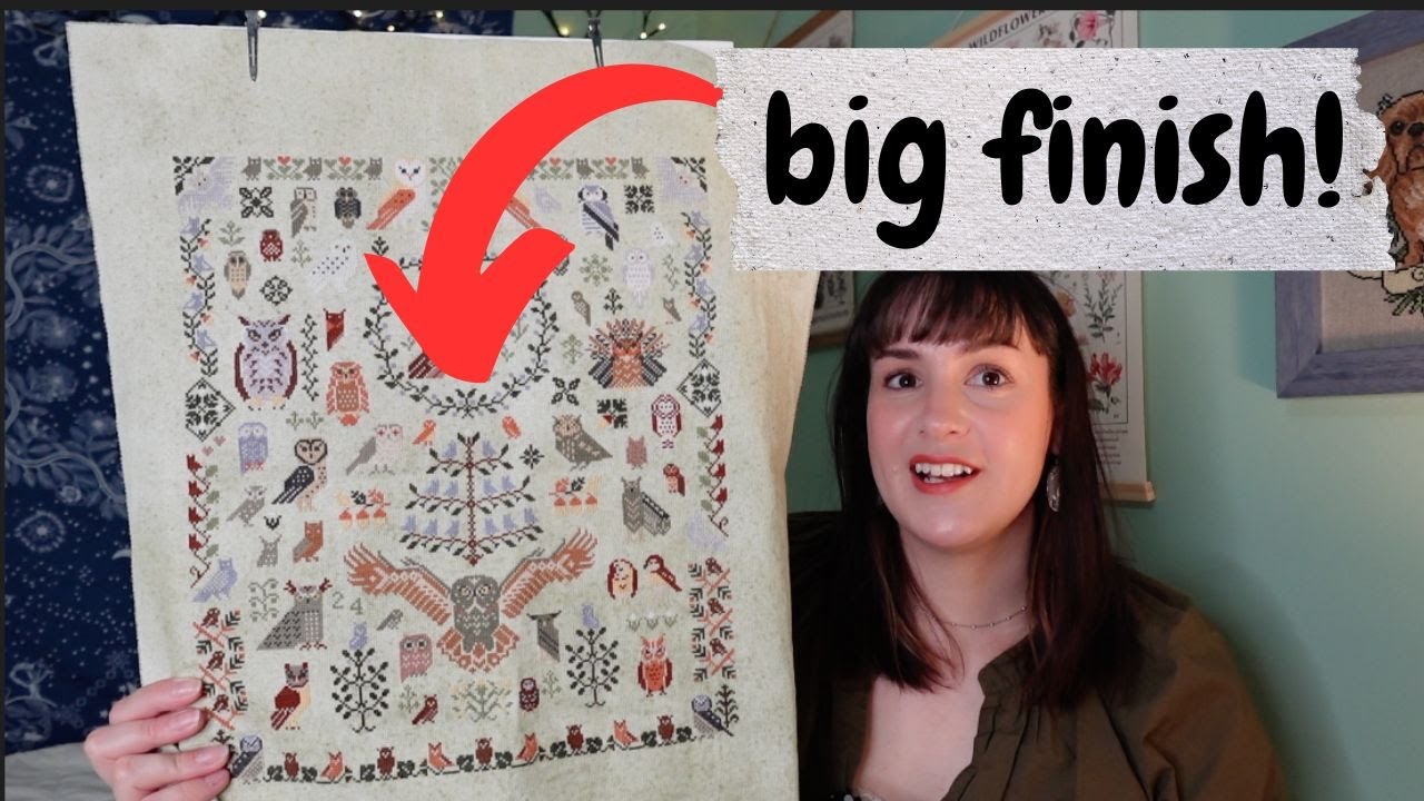 Flosstube #25 (Dec-7-24): Lots of crafty finishes!