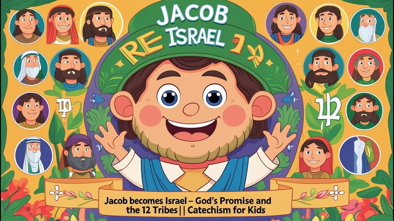 Jacob Becomes Israel — God’s Promise and the 12 Tribes | Catechism for Kids