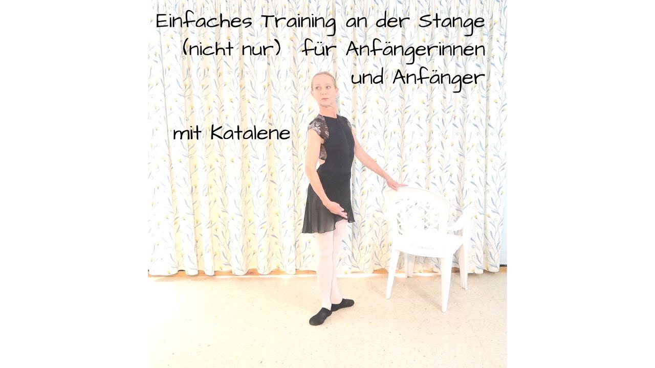Einfaches Training an der Stange (nicht nur) für Anfängerinnen und Anfänger