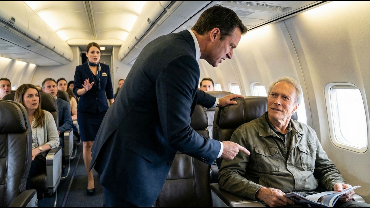 Man Tells Clint Eastwood 'Get Out of My Seat' on a Plane — Instantly Regrets It When Crew Reveals th