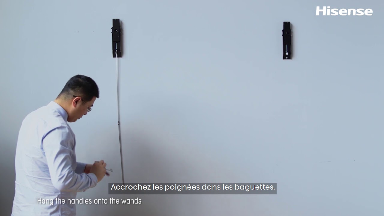 Comment installer mon laser TV 100L5F-B12 ?