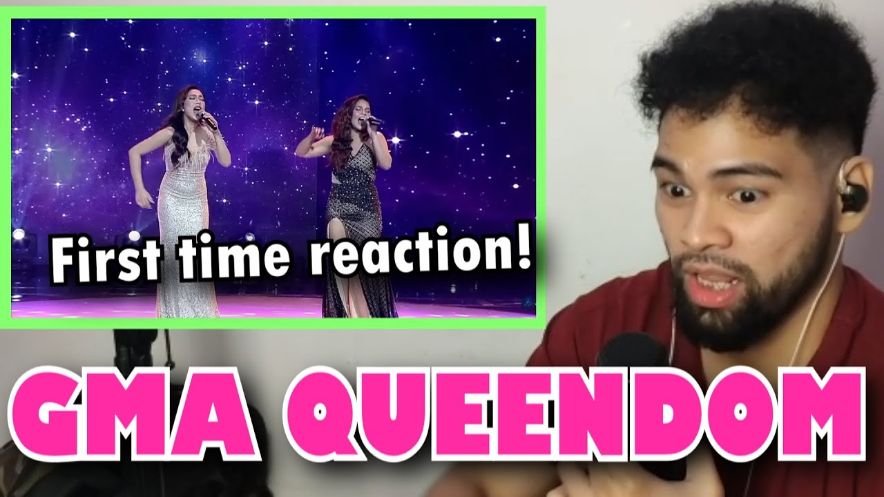 GMA QUEENDOM first time reaction! ang gagaling pala ng singers nila! SINGER HONEST REAVIEW