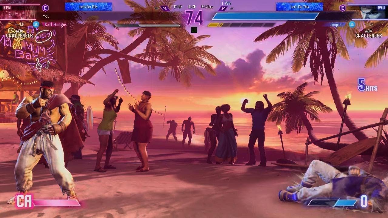 Street Fighter 6 Ken vs Ryu
