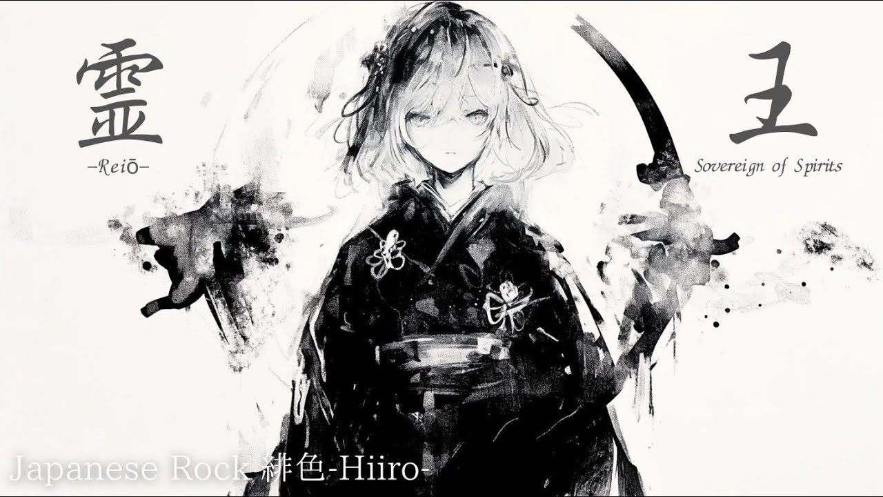 霊王 -Reiō-｜Sovereign of Spirits 夜は静まり、世界は息を整える。  【和風ロック】 【Japanese Rock 緋色 -Hiiro-】