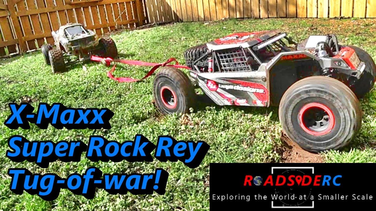 Super Rock Rey vs X-Maxx - Tug of War