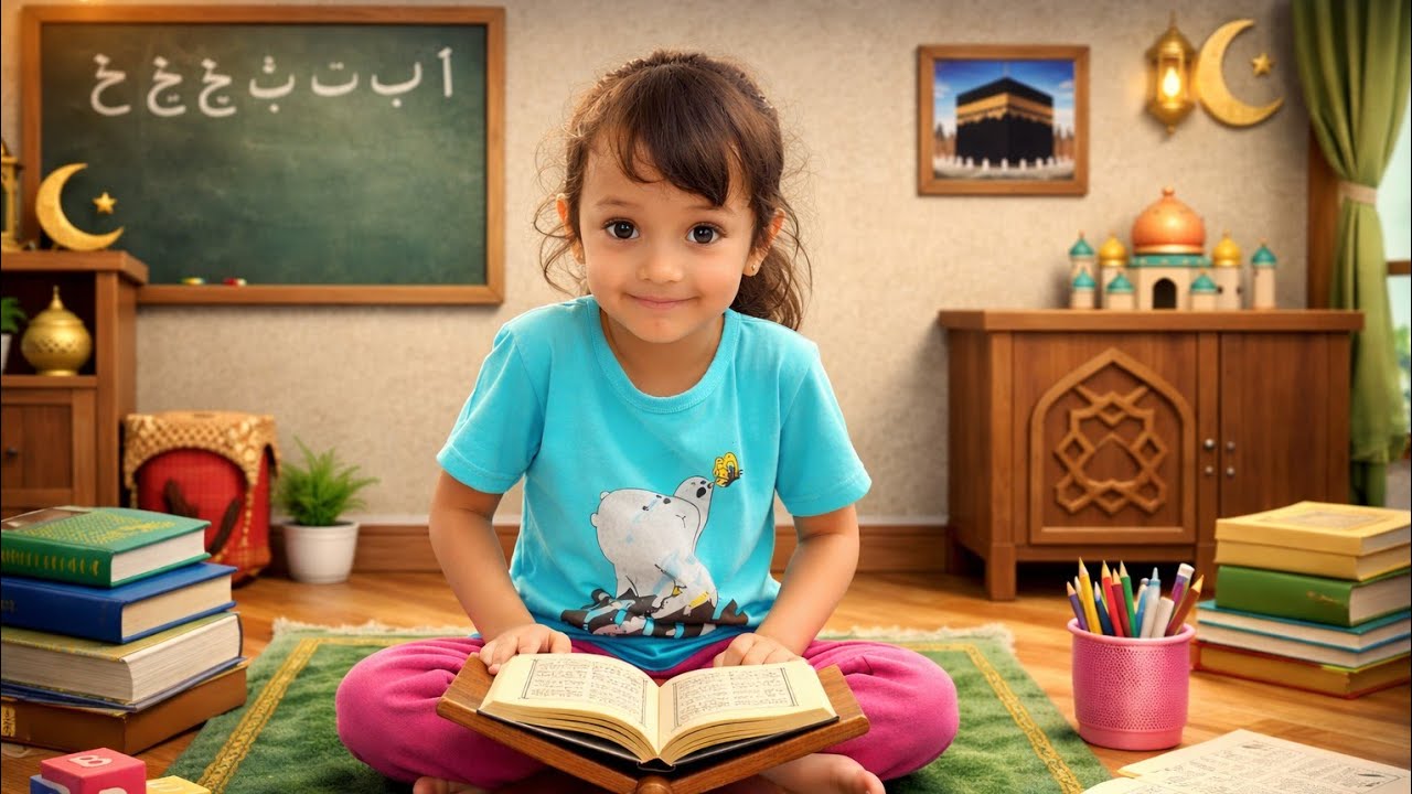 Kaneshia Belajar ngaji ( Lagu Religi Anak)