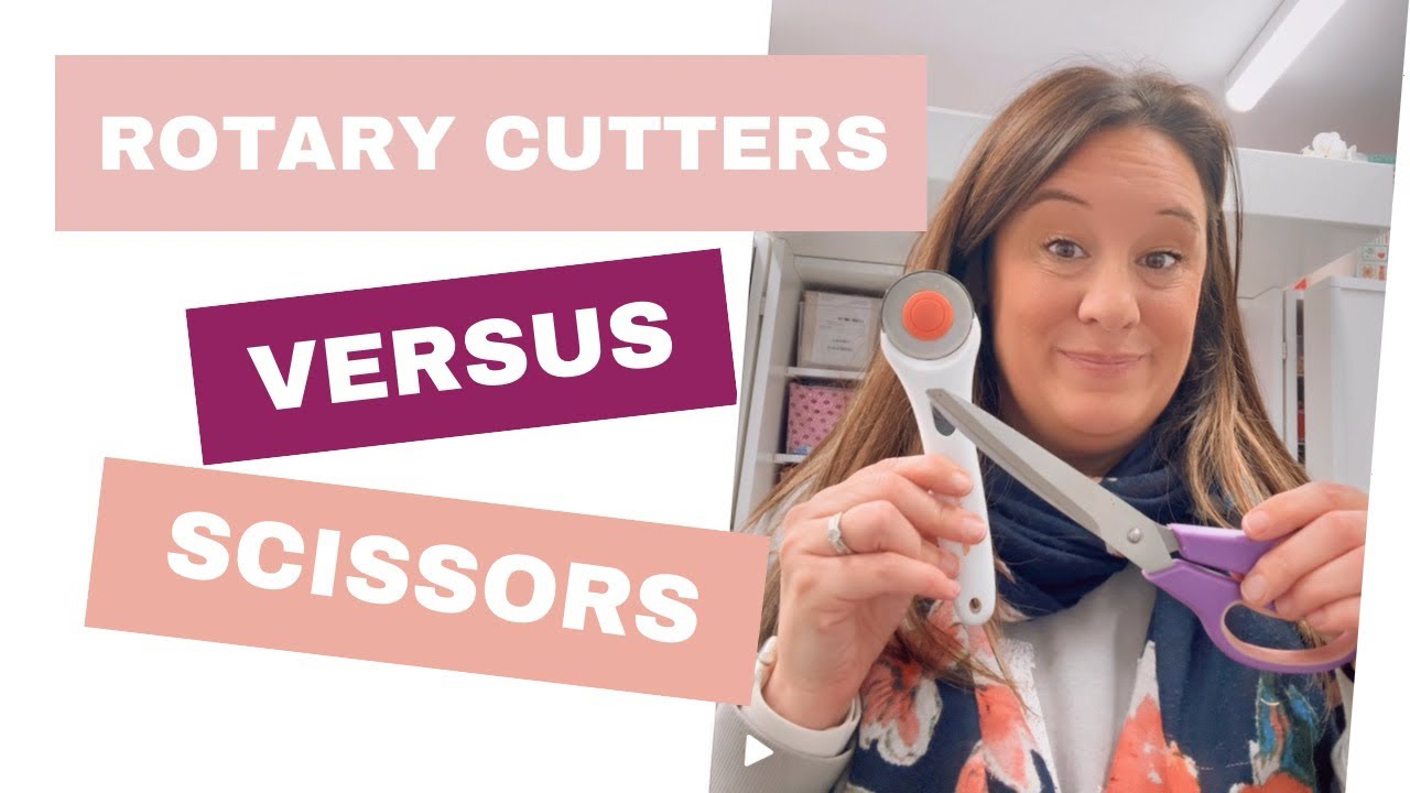ROTARY CUTTERS VERSUS SCISSORS – WHAT'S BEST FOR PRECISE CUTTING?  #quilters #quiltblock #sewingtips