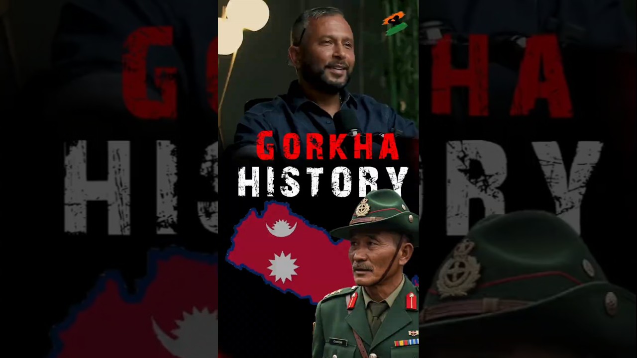 ⚔️Gorkha Regiment History❤️🫡 | Col Rajeev Bharwan  #indianarmy #podcast #army #nepal #india
