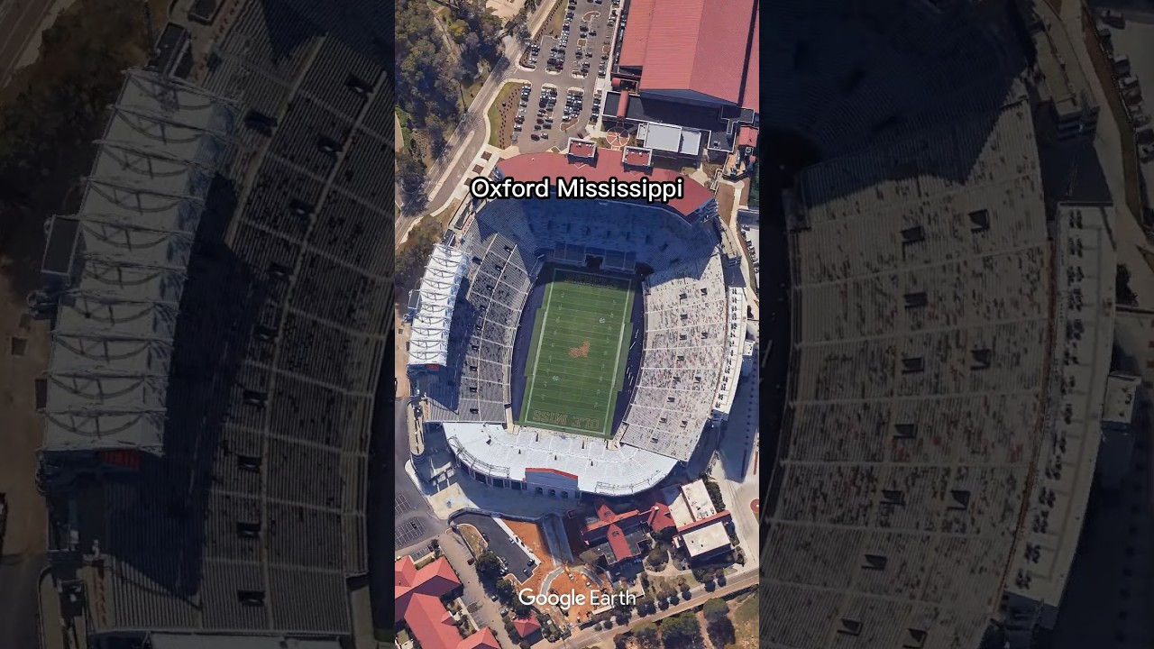 You Won&rsquo;t Believe How Loud Vaught&ndash;Hemingway Stadium Gets #olemiss #collegefootball #usa