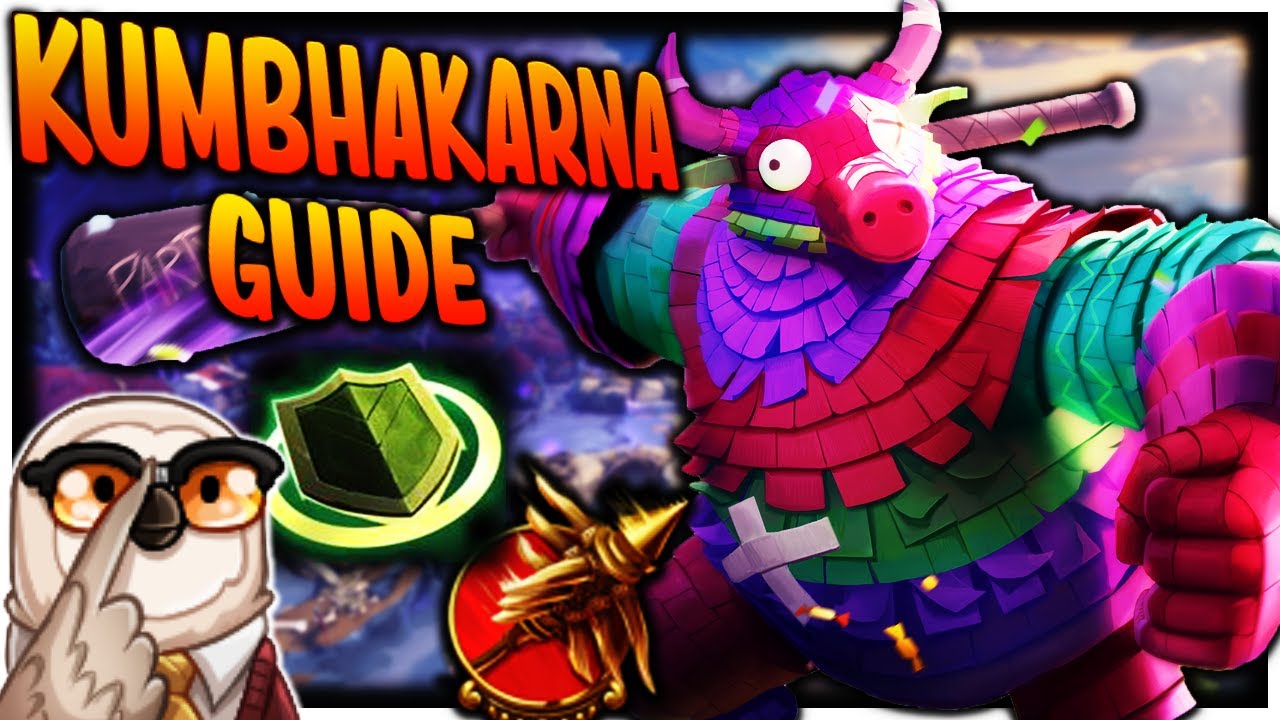 KUMBHAKARNA GUIDE: MAKE ENEMY GO SLEEP! | Incon | Smite