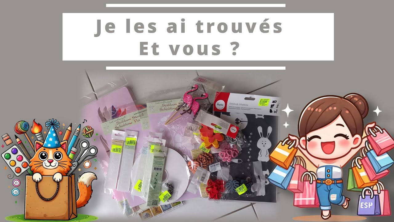 Je les ai trouvés et vous?