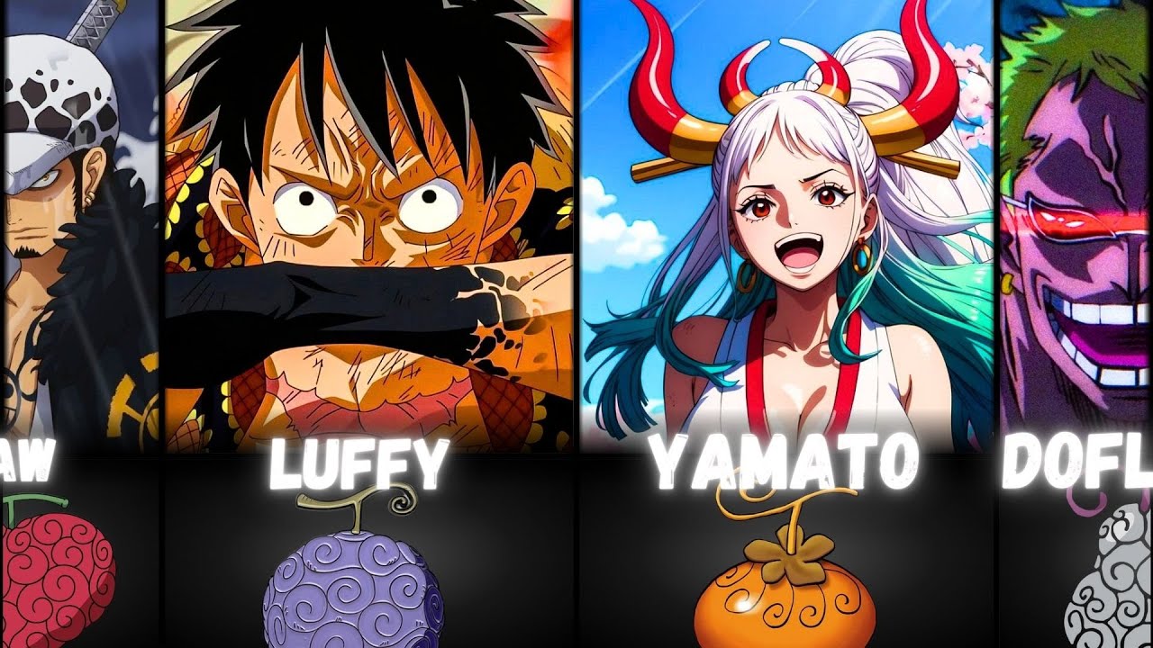 All Shown Devil Fruits and Their Users In One Piece