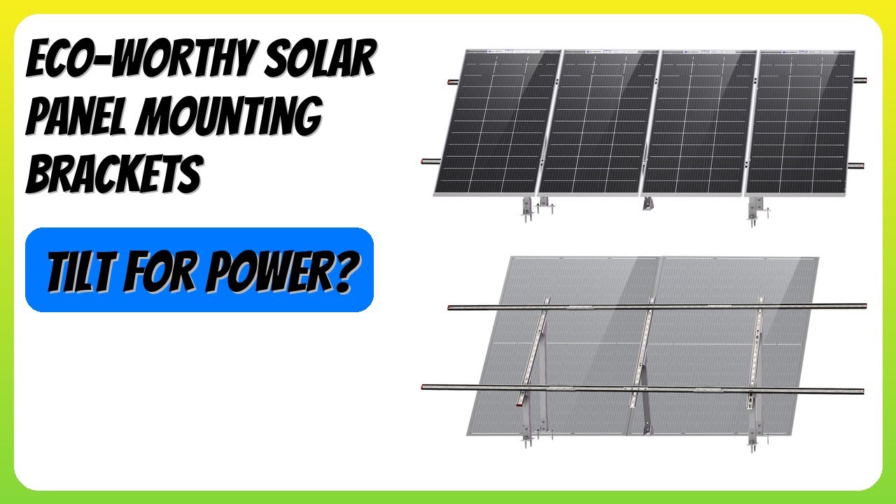 REVIEW (2026): ECO-WORTHY Solar Panel Mounting Brackets. Features