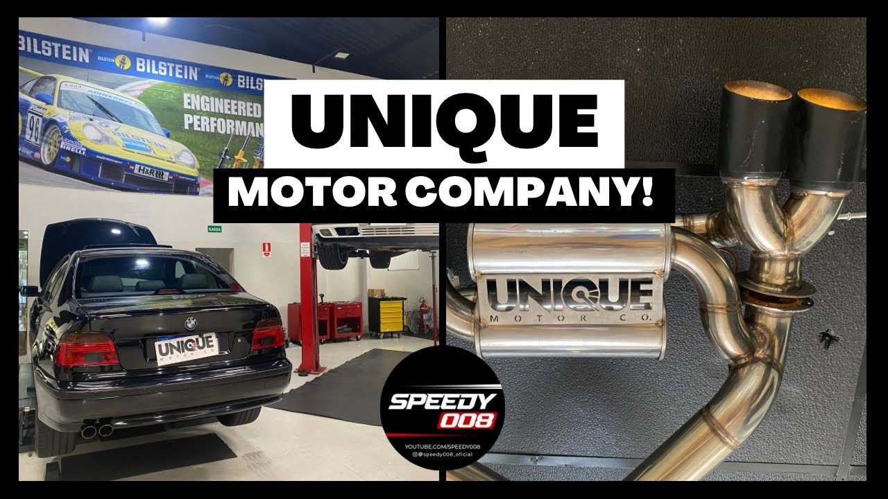 Unique Motor Company! CONHE&Ccedil;A EM DETALHES! QUE RONCO SENSACIONAL!