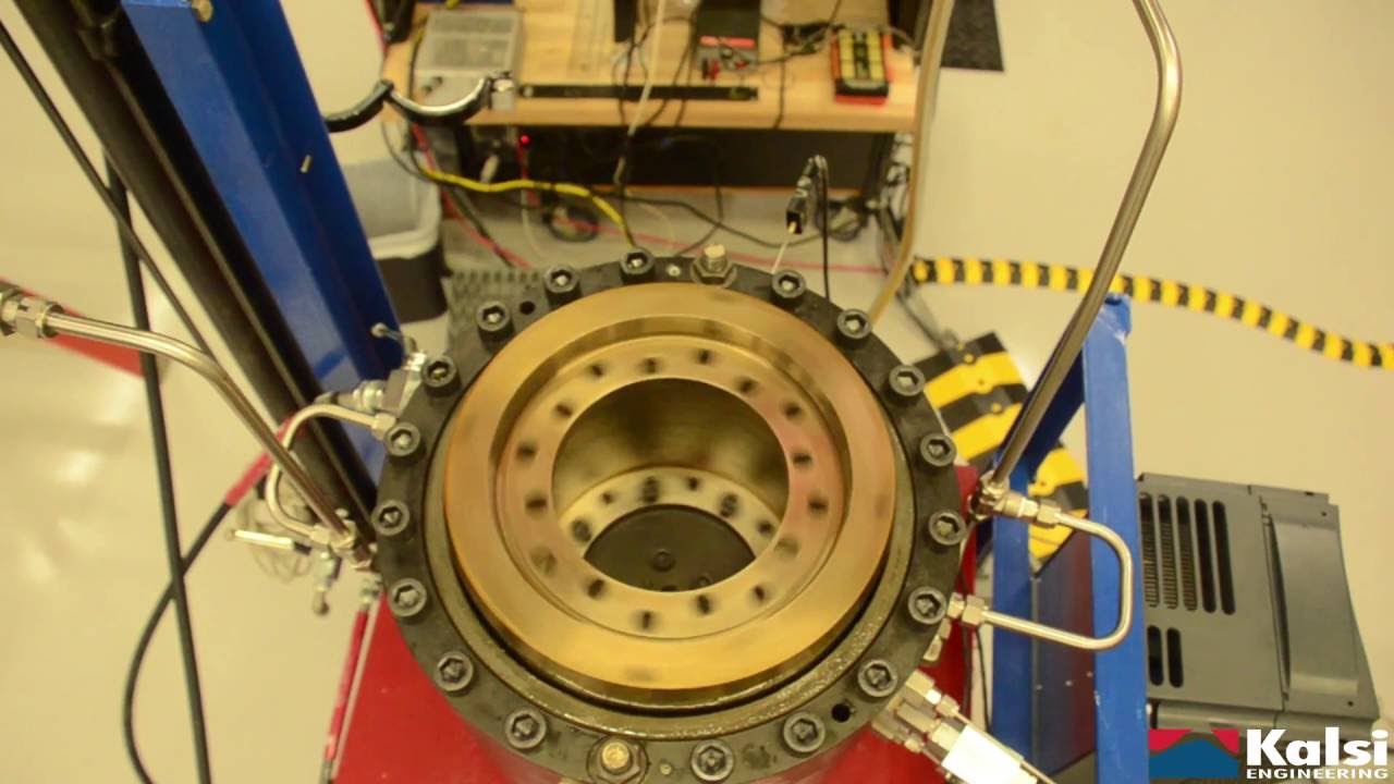 Full scale test fixture for RCD rotary seals